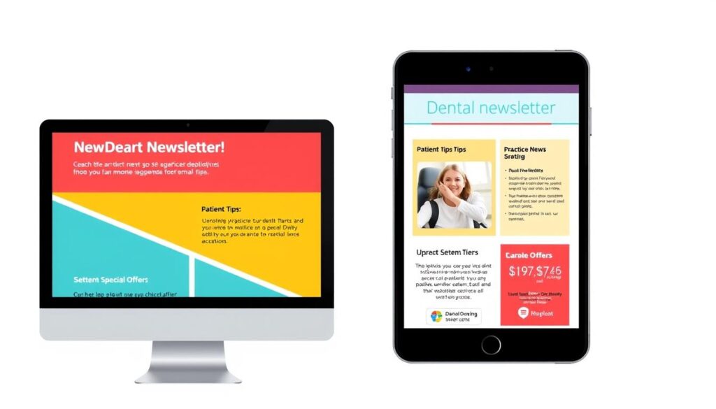 dental newsletter writing
