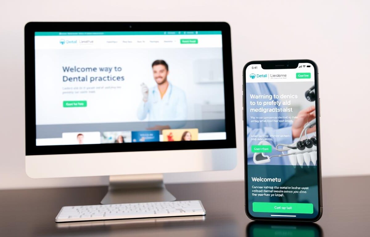 dental website content writing