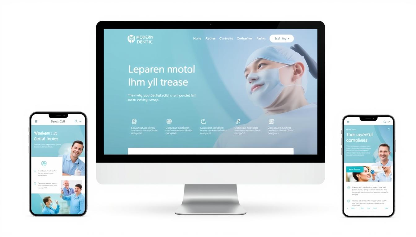 dental website design services
