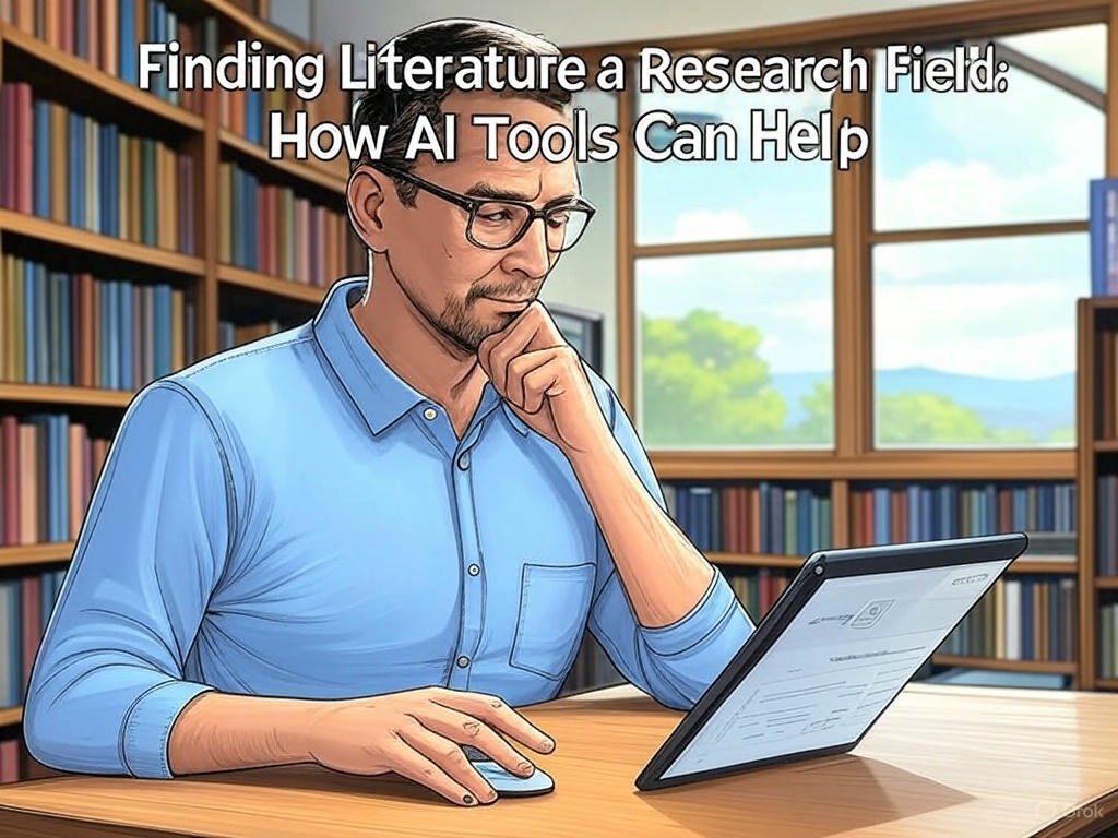 Finding Literature in a Research Field: How AI Tools Can Help