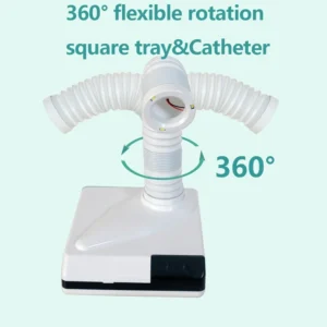 Portable Dental Dust Collector – Small Vacuum Cleaner with LED Lights for Dental Labs - Image 3