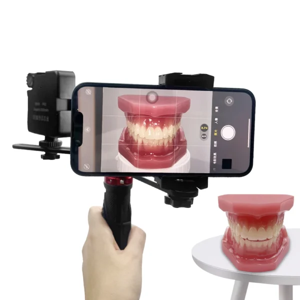 Dental Photography Flash Light Kit – 2-in-1 LED Oral and Mobile Fill Light for Dentists - Image 2