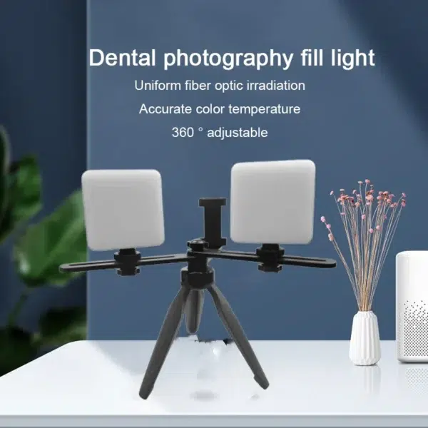 Dental Photography Flash Light Kit – 2-in-1 LED Oral and Mobile Fill Light for Dentists - Image 7