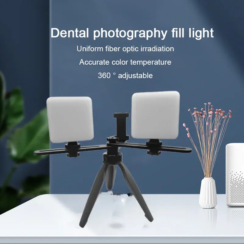 Dental Photography Flash Light Kit – 2-in-1 LED Oral and Mobile Fill Light for Dentists - Image 7