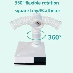 Portable Dental Dust Collector – Small Vacuum Cleaner with LED Lights for Dental Labs - Image 9