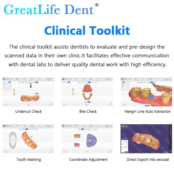 GreatLife Dent SHINING 3D Aoralscan 3 – Advanced AI Intraoral Scanner for Digital Dentistry - Image 6