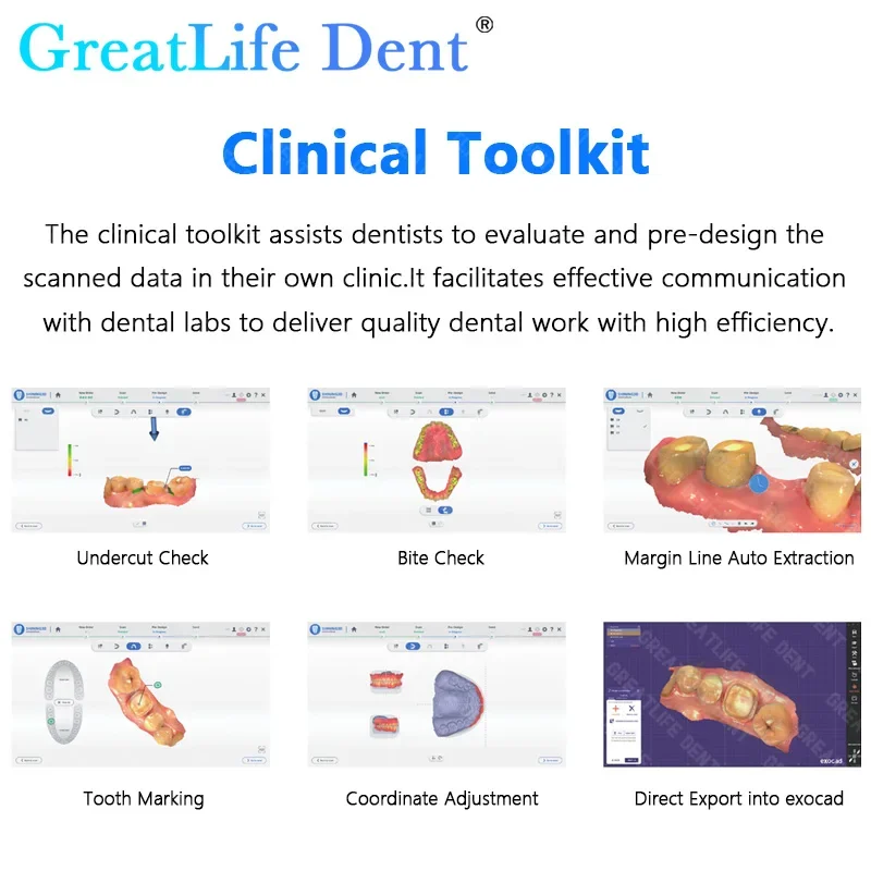GreatLife Dent SHINING 3D Aoralscan 3 – Advanced AI Intraoral Scanner for Digital Dentistry - Image 6