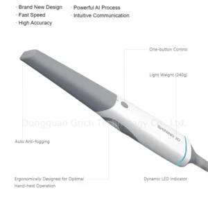 GreatLife Dent SHINING 3D Aoralscan 3 – Advanced AI Intraoral Scanner for Digital Dentistry - Image 13
