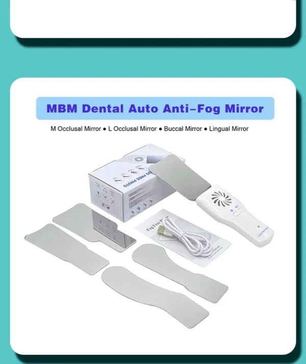 Anti Fog LED Intraoral Mirror – Stainless Steel Dental Photography Mirror - Image 24