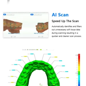 GreatLife Dent SHINING 3D Aoralscan 3 – Advanced AI Intraoral Scanner for Digital Dentistry - Image 15