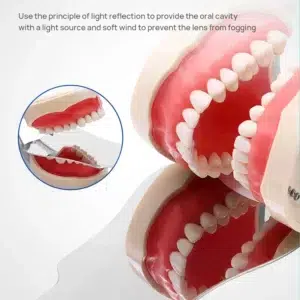 Anti Fog LED Intraoral Mirror – Stainless Steel Dental Photography Mirror - Image 2