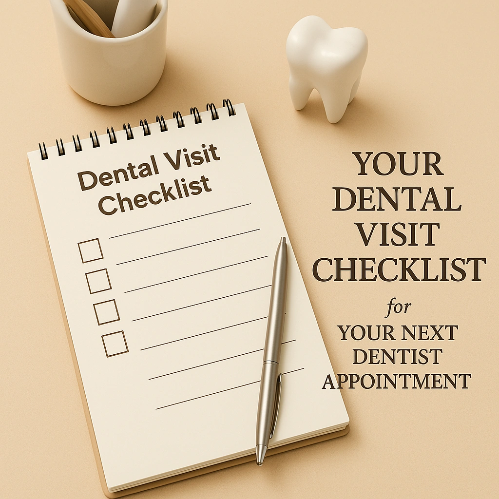 Your Dental Visit Checklist for Your Next Dentist Appointment